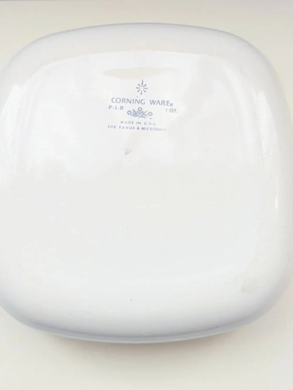 Corning Ware Blue Cornflower 1qt P-1-B Casserole